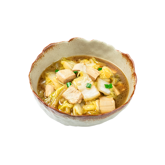 白菜燉豆腐